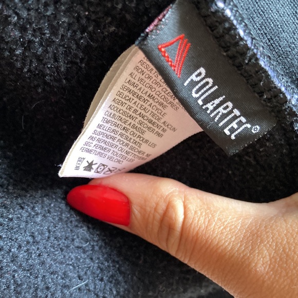 Black fleece unisex The North Face children’s jacket - Picture 6 of 10